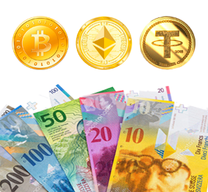 Comprar y vender Bitcoin, Ethereum y Tether localmente en Suiza