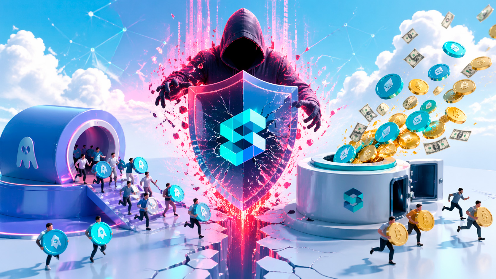 DeFi hack 2026: $292 million crisis and massive withdrawals shake the crypto market