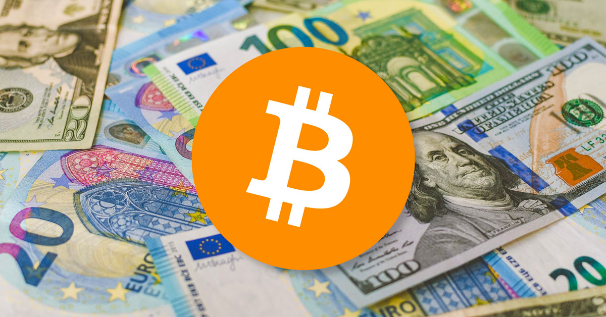 Paridad entre euro y dólar favorece al Bitcoin y otras criptomonedas