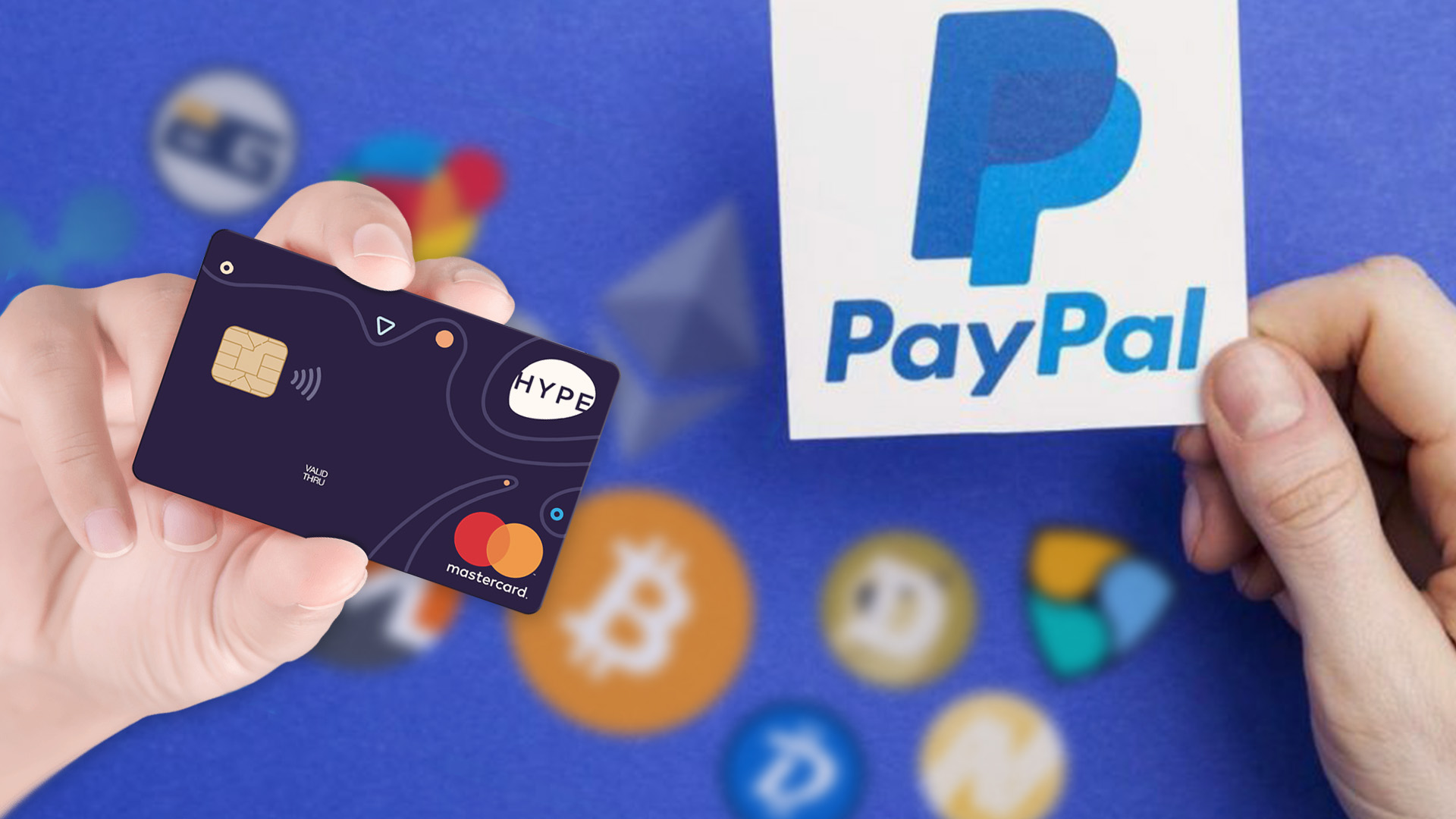 PayPal and MasterCard open up to cryptocurrencies